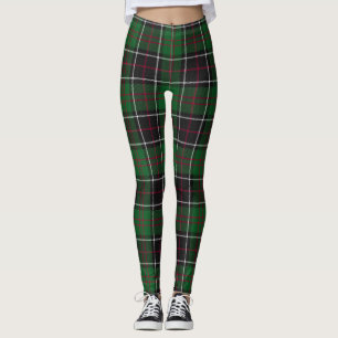 Sinclair Klan Hunting Tartan Variant Plaid Leggings