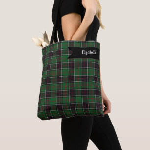 Sinclair Klan Hunting Tartan Variant Plaid Tygkasse