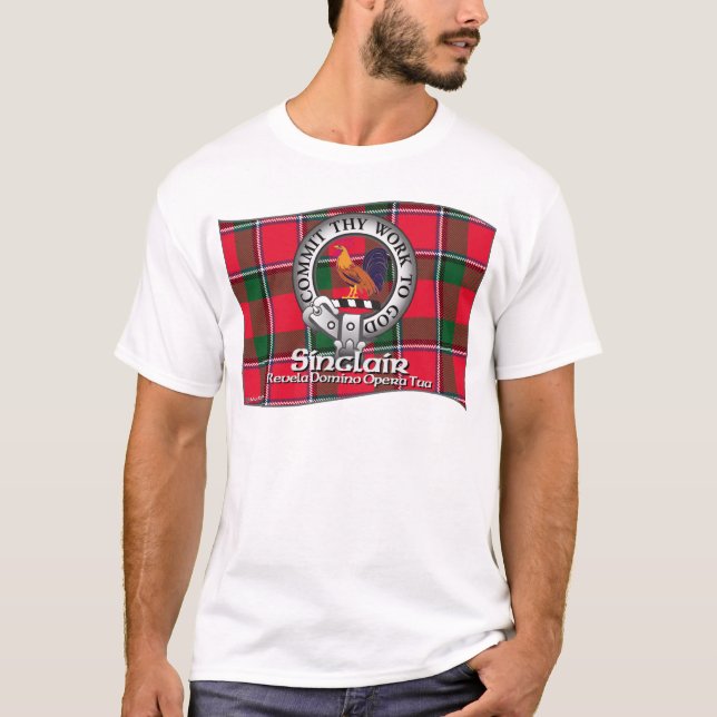Sinclair klan tee shirt (Framsida)