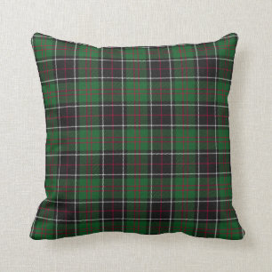 Sinclair-klanens jakt-tartan variant rutmönster kudde