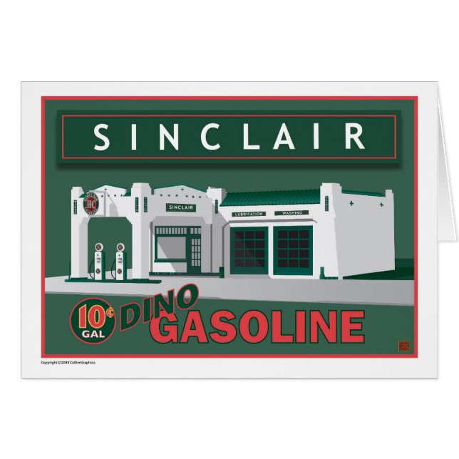 Sinclair-Kort Hälsningskort (Framsidan Horizontal)