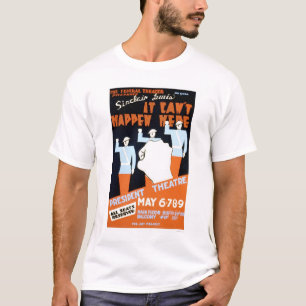 Sinclair Lewis lek 1937 WPA Tee