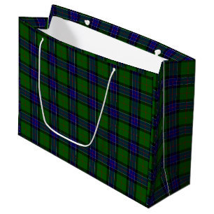 Sinclair tartan blue grönt plaid