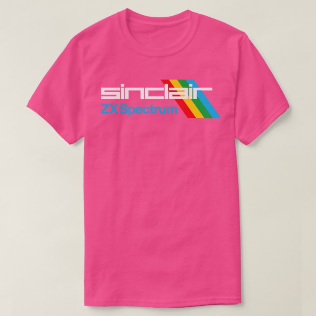 Sinclair ZX Spectrum T Shirt (Design framsida)