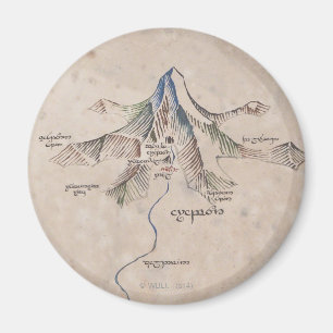 Sindarin Karta i det glesa berget Magnet