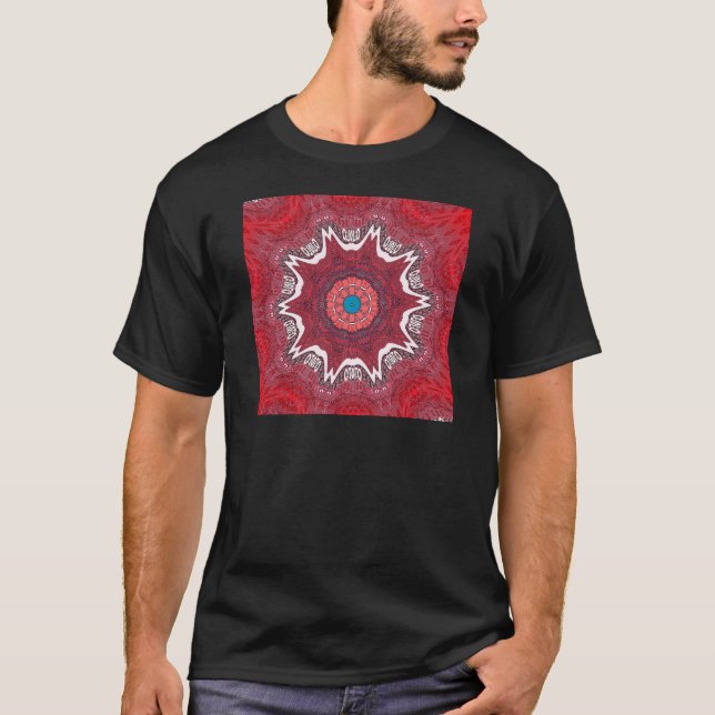 Sindh etnisk stammar mönster.jpg tee shirt (Framsida)