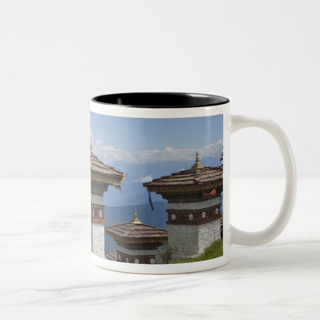 Sindokha Dzong, Dochu La Pass 2 Två-Tonad Mugg (Höger)