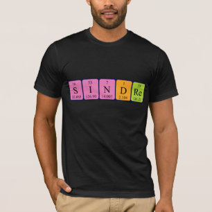 Sindre periodisk skjorta bord namn t shirt