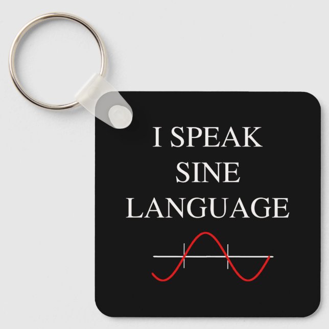 Sine Language Nyckelring (Framsida)