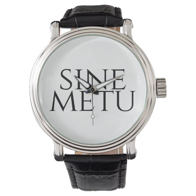 Sine Metu - Utan Rädsla Armbandsur (Framsida)