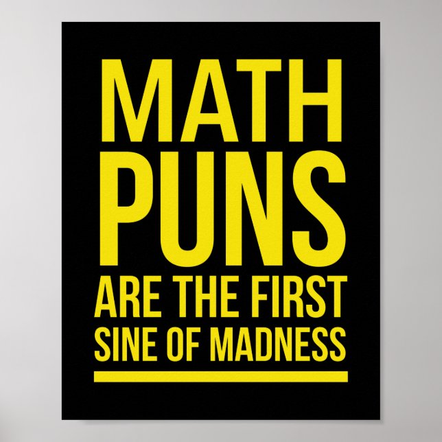 Sine of galenhet lustig pung gult poster (Framsidan)