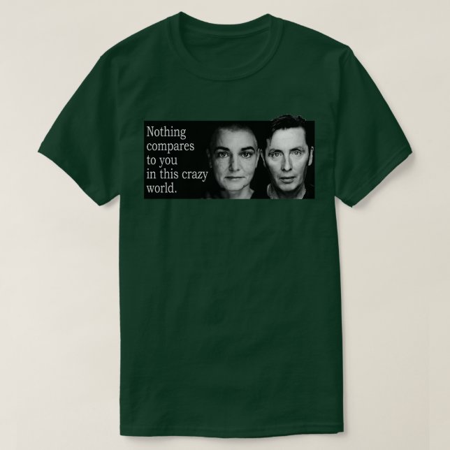 Sinead OConnor och Christy Dignam T Shirt (Design framsida)