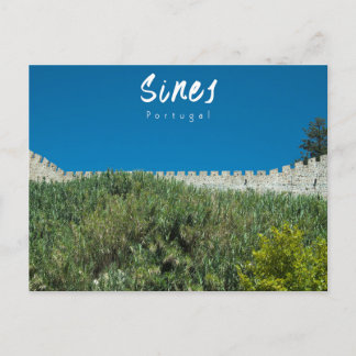 Sines borgmur - Portugal Vykort