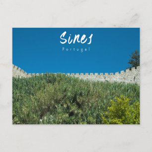 Sines Castle Wall - Portugal Vykort