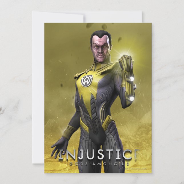 Sinestro (Framsida)