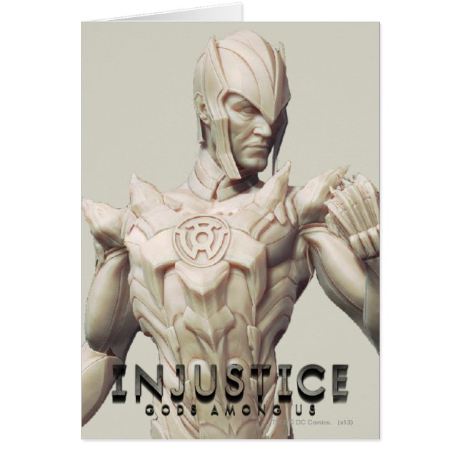 Sinestro Alternate Hälsningskort (Framsidan)