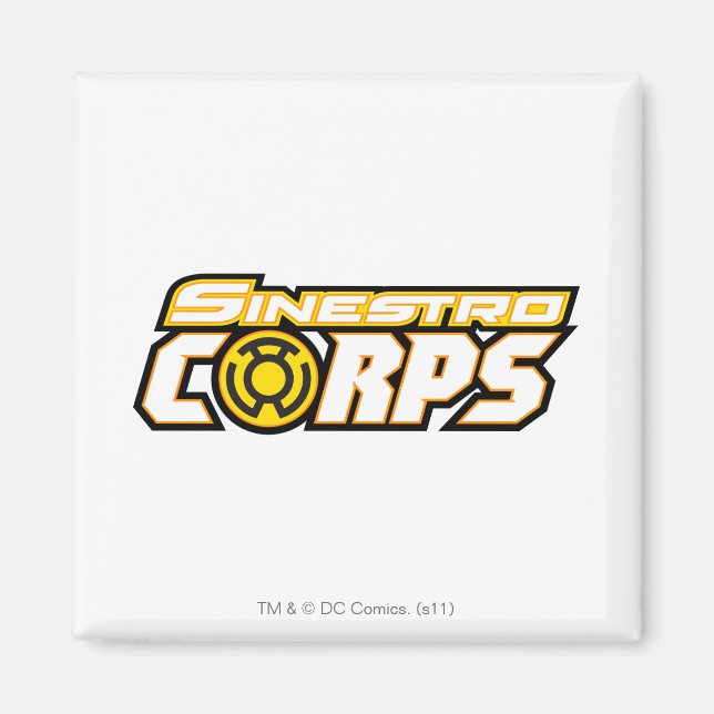 Sinestro Corps Magnet (Framsidan)
