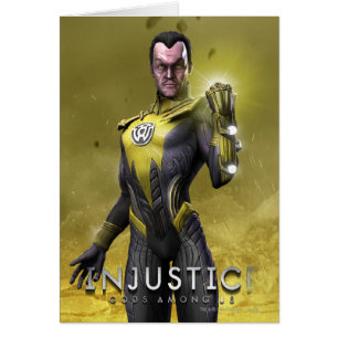Sinestro Hälsningskort