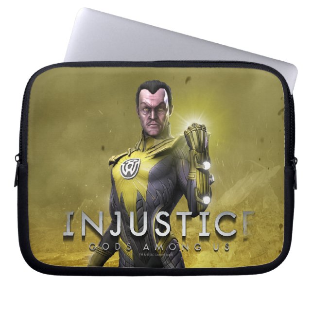 Sinestro Laptop Sleeve (Framsidan)