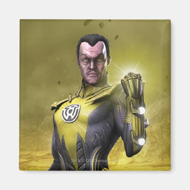 Sinestro Magnet (Framsidan)