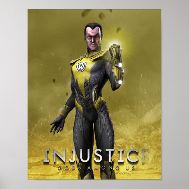Sinestro Poster (Framsidan)