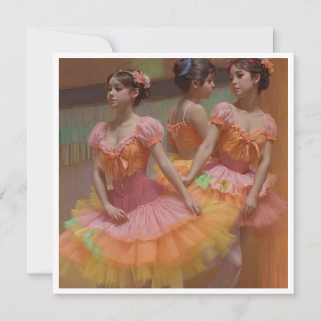 Sinfonía de bailarinas kort (Framsida)
