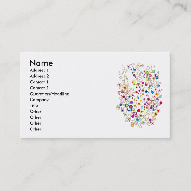 Sing_A_Song Visitkort (Framsida)