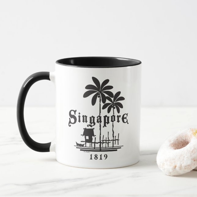 Singapore/1819 Mugg (Med munk)
