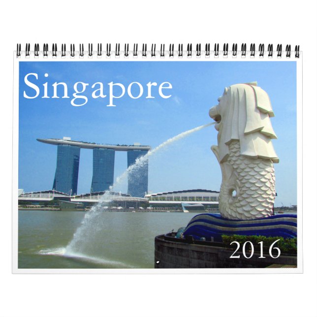 singapore 2016 kalender (Omslag)