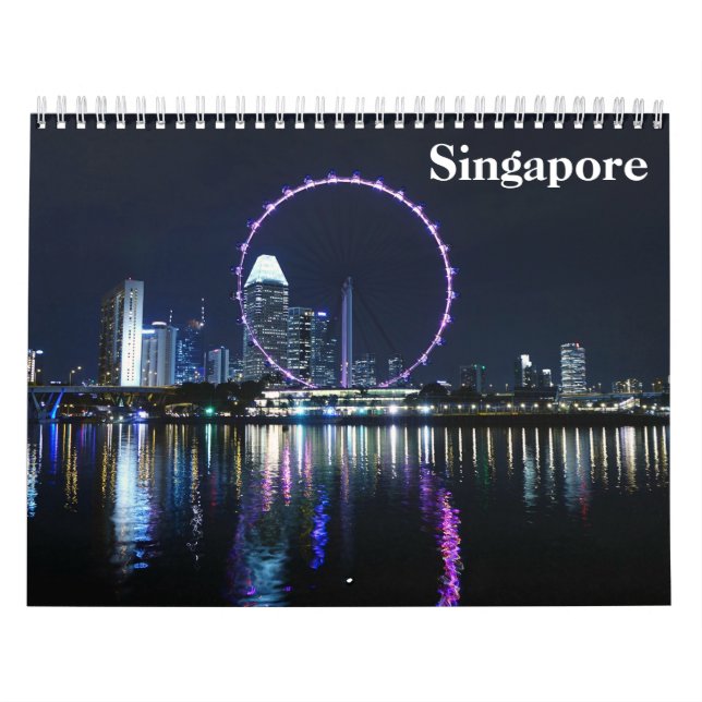 Singapore 2027 kalender (Omslag)