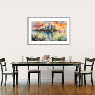 Singapore - Archival Art Print Poster