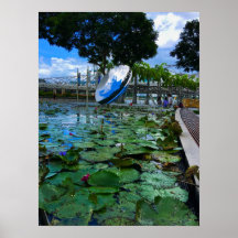 Singapore ArtScience Museum Lotus Pond