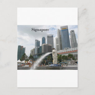 singapore (av St.K) Vykort