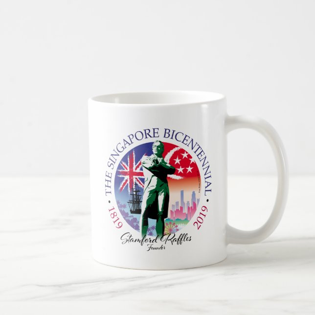 Singapore Bicentennial Collection Mugg v2 (Höger)