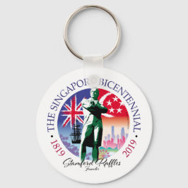 Singapore Bicentennial Collection v2- Nyckelring