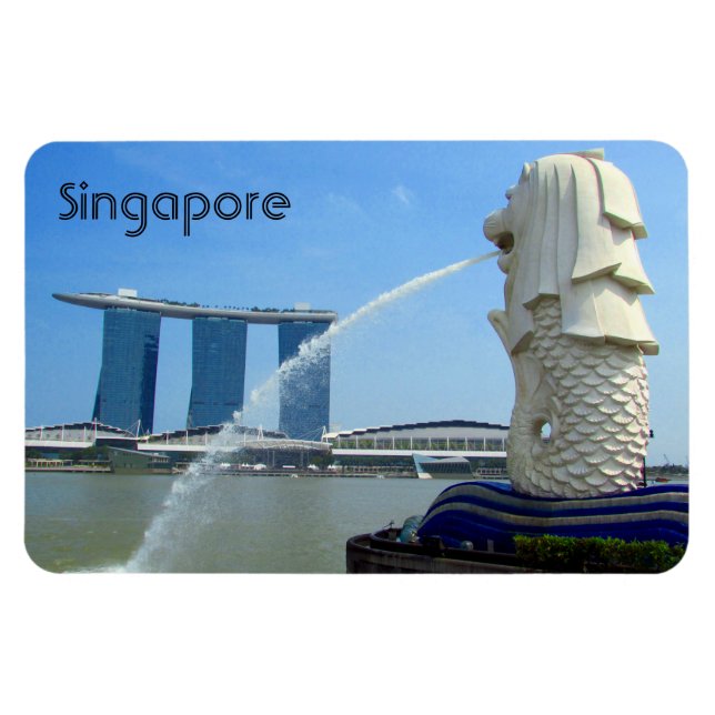 singapore casino merlion magnet (Horisontell)
