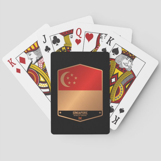 Singapore Casinokort (Baksidan)