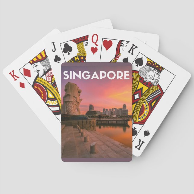 Singapore Casinokort (Baksidan)
