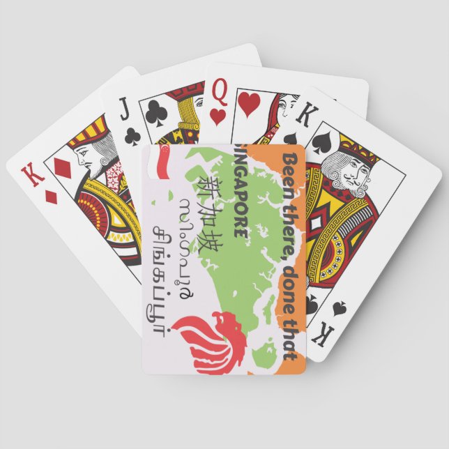 Singapore Casinokort (Baksidan)