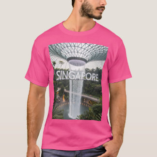 Singapore Changi flygplatsterminal T Shirt