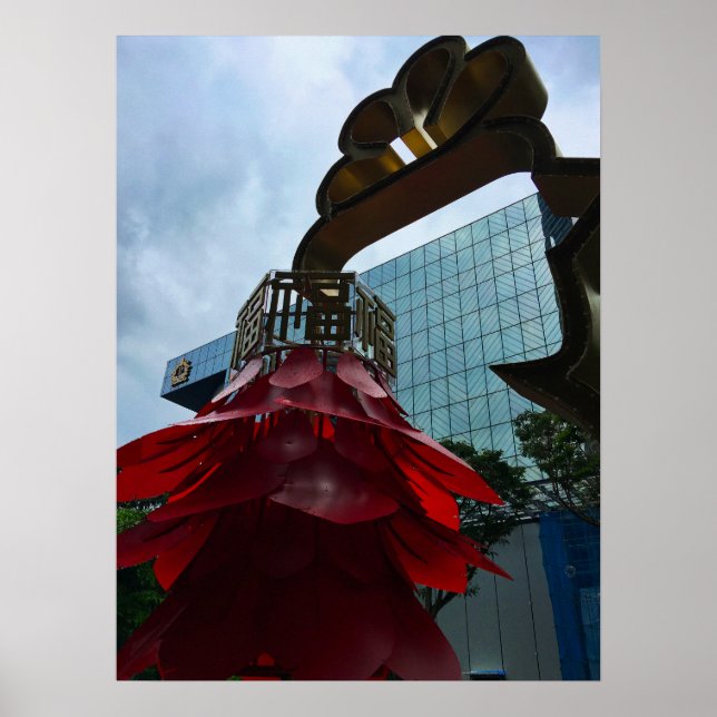 Singapore Chinatown Festive Lantern Poster (Framsidan)