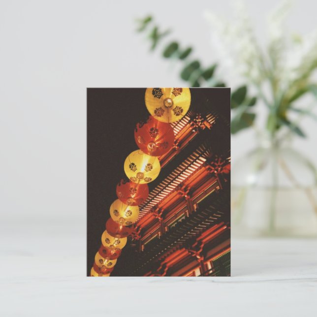 Singapore Chinatown Vykort (Stående Fram)