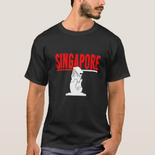 Singapore City Tourist Destination Souvenir T Shirt