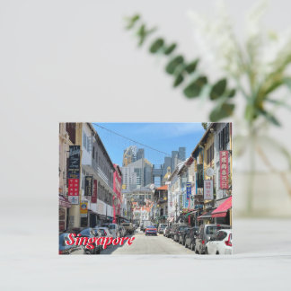 Singapore City View Vykort