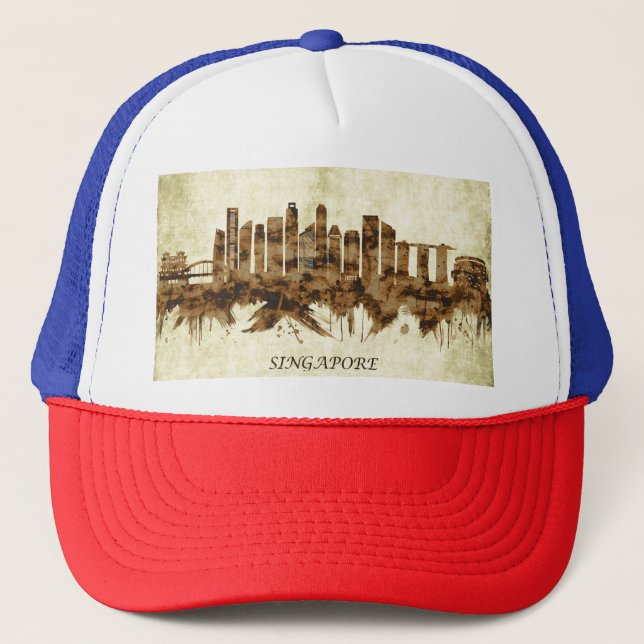 Singapore Cityscape Keps (Framsida)