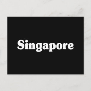 Singapore Classic Stil Vykort