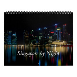 Singapore efter natt kalender