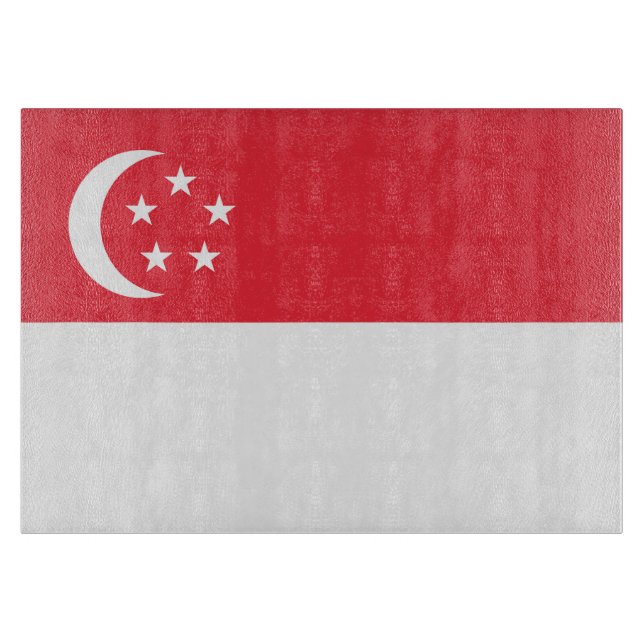 Singapore flagga (Framsidan)