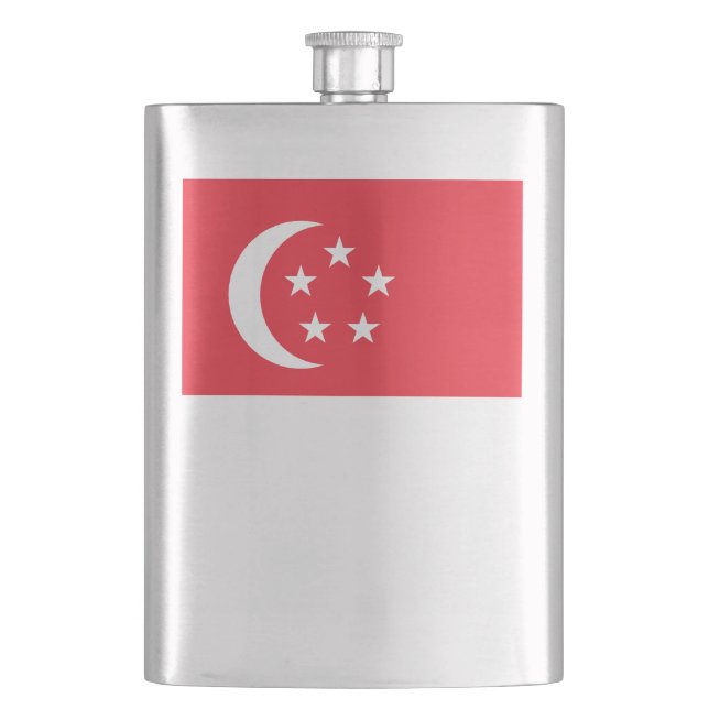 Singapore flagga fickplunta (Framsidan)