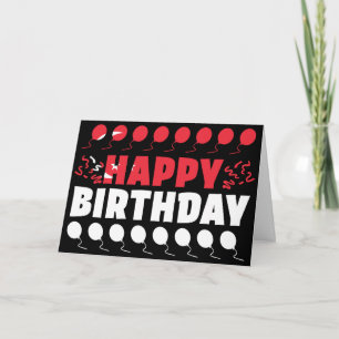 Singapore Flagga Patriotic Birthday Kort